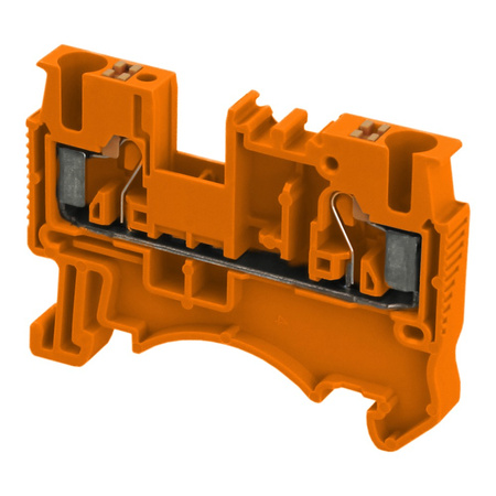Reihenklemme 1.5mm2 Durchgangsklemme Orange UL DS1.5-01P-15-00A(H)
