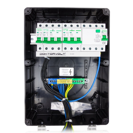 Stromverteiler ECO-S/FI 1x16A 1x32A 2x230V Doktorvolt DV-2633-D