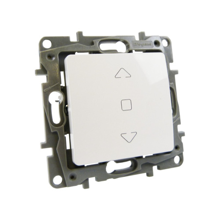 Jalousietaster Rolladentaster ultaweiß Unterputz 10A Niloe 764512