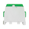Hauptleitungsklemme Abzweigklemme HLAK 25-1/2 M2 grün Klemmblock Verteilerklemme 1P 1,5-25 mm2 1,5-16mm2 Pollmann 208 2080138