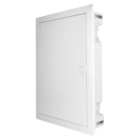 Verteilerschrank Unterputz Sicherunngskasten 2 Reihen 24 Modulen Verteilerkasten Kleinverteiler weiß Hager Volta 2x12 VU24AT