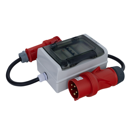 Sicherheitsübergangsadapter 1m 32A/5 auf 16A/5P C16A DV-2106-AZ-32/16A