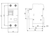 SEZ FI/LS B 16A 30mA 2p 10kA RCBO VDE FI/LS-Schalter 0090612 Kombi Schalter 0219