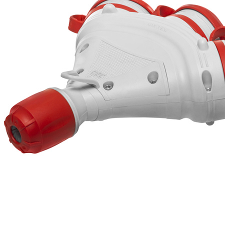 Dreifach-Steckdose Schuko IP44 3×2P+E 16A Grau-Rot 250V GN-X3/44S EXTREM W-01163