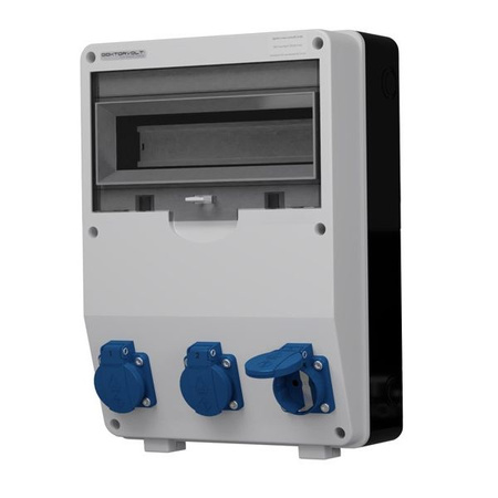 Stromverteiler TD 3x230V Mennekes Doktorvolt® DV-9009-D