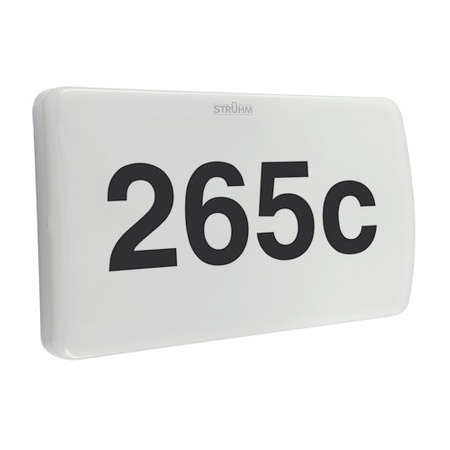 Hermetische LED-Lampe mit beleuchteter Hausnummer 20W MORGAN LED 03778