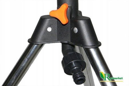 90cm Teleskop Metall Impulsregner Rasensprenger Kreisregner Gartenregner Sprinkler BRADAS CH-2302/90