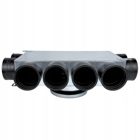 Lüftungsverteiler Verteilerkasten 8x75 Ø160 Wohnraumlüftung Luftverteiler E-KRR-8x75/160-OC