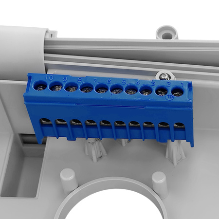Stromverteiler leeres Gehäuse 1x14 Module mit Handgriff IP44 300x340mm TP Electric 3710-000-0000