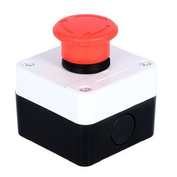 Notausschalter STOP 10/6A 230V Notaus mit Gehäuse IP65 DV-0065