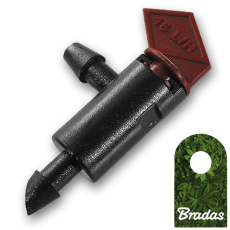 10Stk. Garten-Emitter Tropfer Bewässerung Sprinkler 15,2l/h Bradas DSE-0304