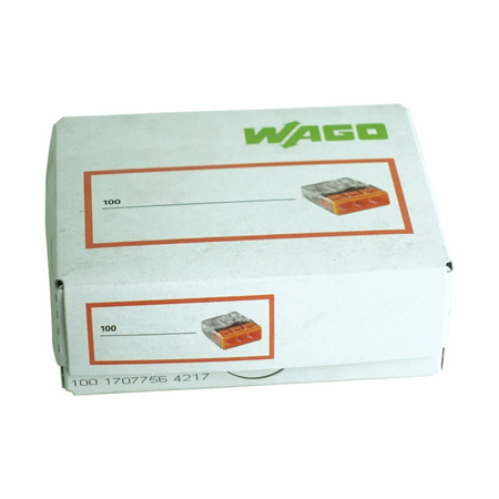 Dosenklemme 4x0,5-2,5mm2 Verbindungsklemme 4-polig WAGO 1 Stück 100 Stück 1-2273-204