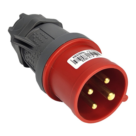 CEE Stecker 4P 16A IP44 400V 3122-301-1601