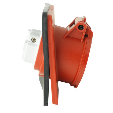 CEE Einbausteckdose schräg 400V 16A 4P 83x90 mm 3122-309-1600