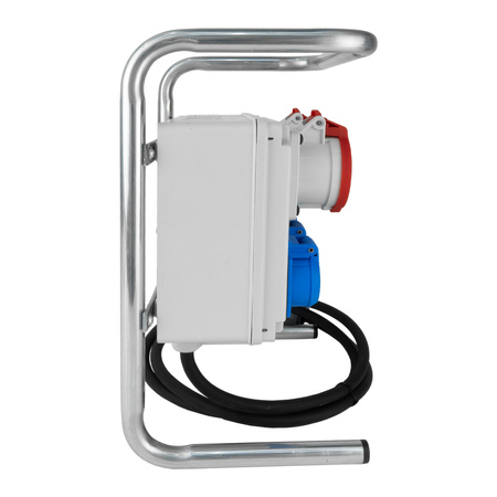 Baustromverteiler mit Ständer 2xCEE 16A 4xSchuko ohne Sicherungen Brennenstuhl 115 1153750