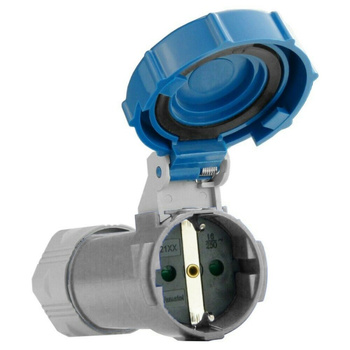 Steckdose 230V 16A IP67 Schuko Doktorvolt PSG 16S DV