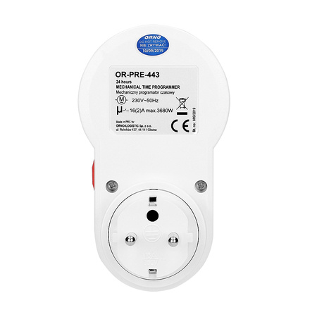 Mechanischer Zeitschaltuhr OR-PRE-443