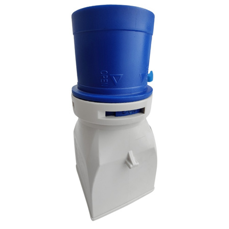 Marlanvil CEE Camping Adapter mit Stecker 16A auf 15A 250V Steckdose britischer Standard Stromadapter IP20 6.8216.UK16