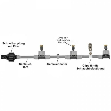 Gartenwassernebel 15m WHITE LINE BRADAS WL-Z1015
