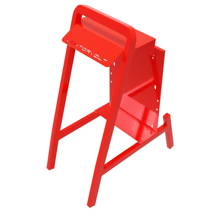 Ständer für TD Stromverteiler Gestell rot Stahlgestell verzinkt Doktorvolt DV-6092-ST