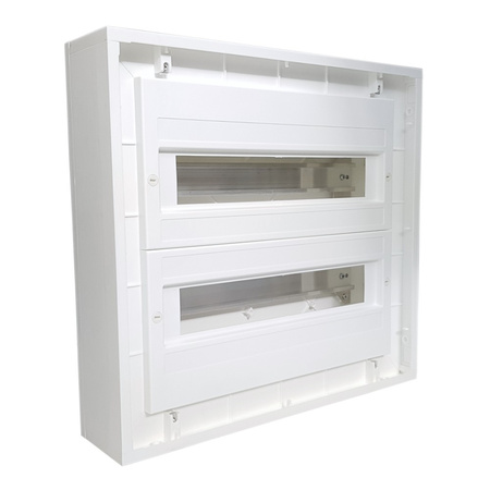 Verteilerkasten Unterputz DARP-32S 32 Module 2x16 IP54 Alutür E-P 9.216