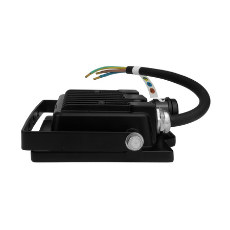 LED Außenstrahler mit Bewegungsmelder 20W GTV Flutlicht schwarz IP65 Außenwandstrahler 2000lm GT-GCR20W-64