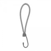 Spanngummi BUNGEE CORD HOOK 0,6x20cm 25 Stück Haken Bradas BCH4-0620GY-B