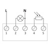 Dämmerung Schalter m.Licht Sensor m.hermet Sonde Ø10 230V 16A AZH-S F&F 1030