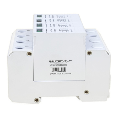 Überspannungsschutz 4P 20-50kA AC T1/T2 Blitzschutz Doktorvolt DV-5064