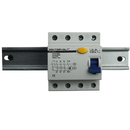 Fehlerstromschutzschalter 4P 40A 30mA Typ A FI-Schalter Doktorvolt DV-5040