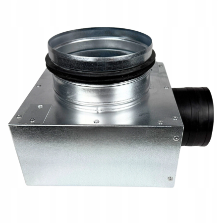 Lüftungsverteiler Verteilerkasten 1x75 Ø125 Wohnraumlüftung Luftverteiler E-KSR-1X75/125-OC-K