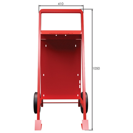 Ständer für eXT Stromverteiler Gestell Stahlgestell auf Rädern Doktorvolt DV-6108-ST