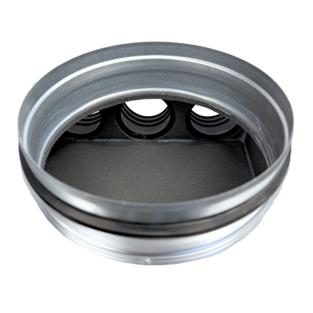 Lüftungsverteiler Verteilerkasten 14x75 Ø160 Wohnraumlüftung Luftverteiler E-KRT-14x75/160-OC