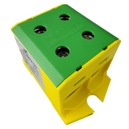 Morek Hauptleitungsklemme Anschlussklemme 25-150mm² 2xAl/Cu OTL 150-2 gelb-grün MAA2150Y10