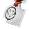 Mennekes CEE Einbausteckdose 16A 5p 400V IP67 gerade Typ Anbausteckdose 228A