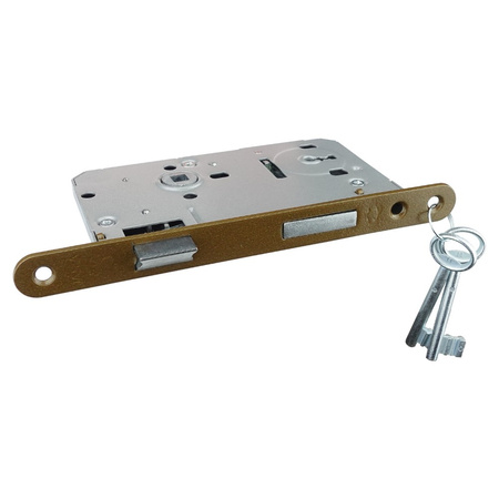 Zimmertürschloss Zimmertürschloß Einsteckschloss Schloss PZ BB WC 72/60 mm 6375 6337 DV-6375-ZA-WC-P