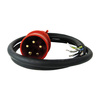 2m CEE Maschinen Anschlussleitung Kabel 32A/400V H07RN-F 5x4mm² DV-2947-PP32