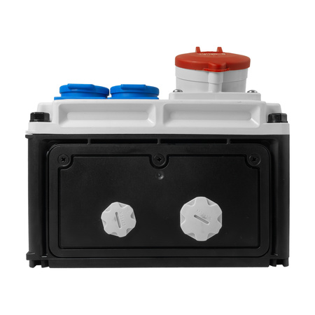 Baustromverteiler 32A CEE 2x230V 16A Schuko IP44 BALS ohne Sicherungen BL89058