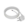 Anschlusskabel 5m mit Winkelstecker Uni-Schuko 250V 16A 3x0,75 mm² OMY PP-50 Weiß W-97161