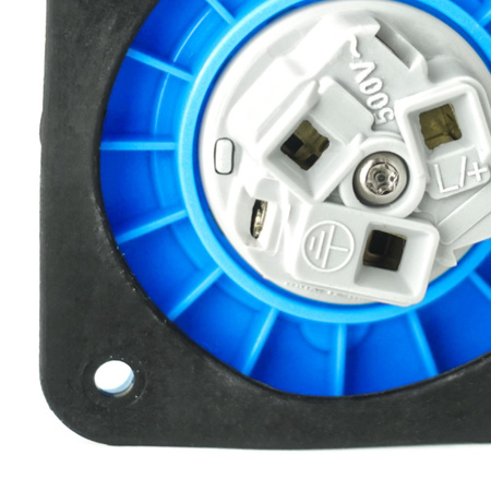 CEE Einbausteckdose gerade 230V 32A 3P 70x70 mm 3124-321-0970