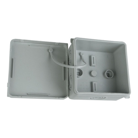 Abzweigkasten 80x80x40 6+2 IP65 Aufputz Abzweigdose Verbindungsdose M-L 003.CS