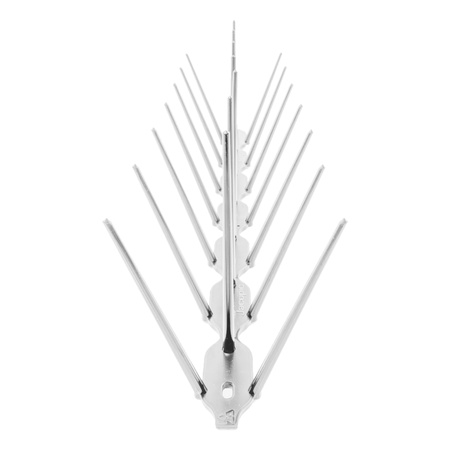Vogelschreck Kunststoff Spikes 34cmx3cmx9,5cm Vogelabwehr Klar Taubenabwehr Balkon DV-KOLCE-PRZ