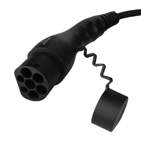 Ladekabel Typ 2 EU 230V 32A 7.2kW 5 Meter 1 Phasig IP55 AC DGN Ersatzteil Wallbox Elektroauto MEAC-S-032A-V1P1