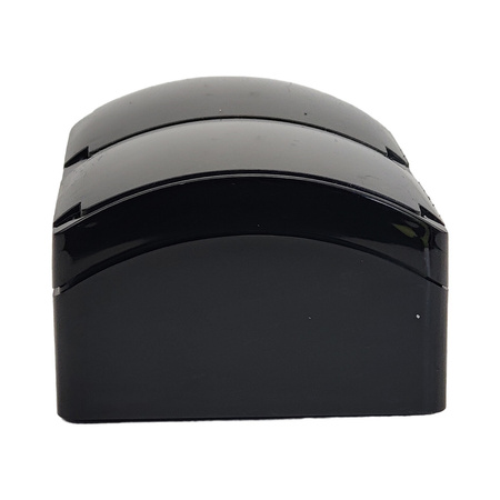 Doppel Aufputz Steckdose Schwarz Schuko ViPlast IP44 182-05