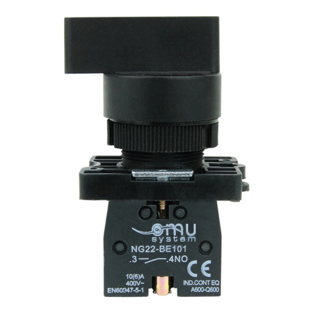 3-Position Wahlschalter Drehschalter Knopfschalter Maschinenschalter 1-0-2 LAY5-EJ33 XBS NG22-EJ33