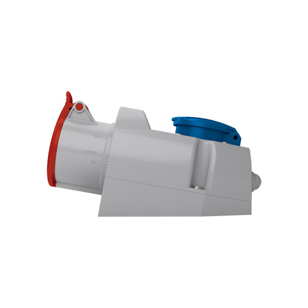 Kombi Wandsteckdose 16A/5-polig + 230V/16A IZVZ-S 1653 DV