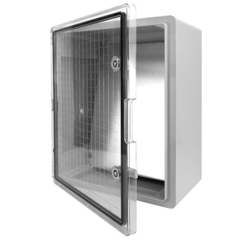 Leergehäuse mit transparenter Tür 400x500x240mm Schaltschrank Aufputz Verteilerschrank IP65 IK10 TP Electric 3310-545-0100