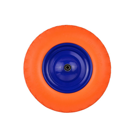 Schubkarrenrad Polyurethan 4.00-8 PU orange G71024