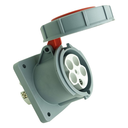 CEE Einbausteckdose gerade 5P 63A 400V IP67 3134-322-1600
