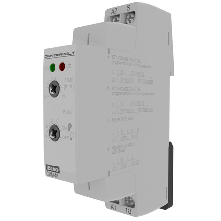 Treppenlichtzeitschalter Treppenlichtautomat CRM - 46 ELKO CRM-46/230V